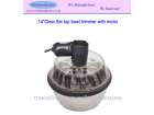 14"Clear flat top bowl trimmer with motor(MCFBT14)