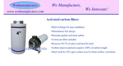 Carbon filter 4"