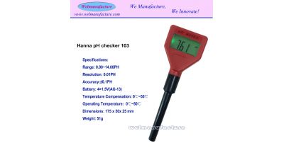 Hanna pH checker