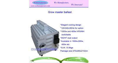 Grow master ballast