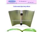 Double ended adjust wing reflector